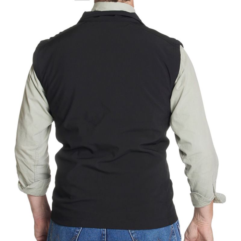 Justin | Men's Laminated Vest-Brown