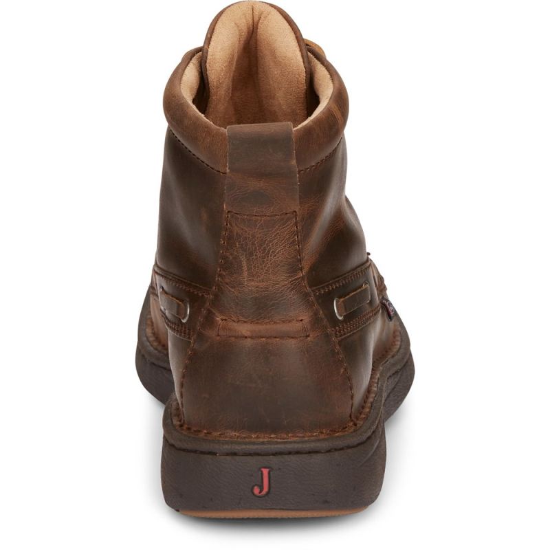 Justin | Men's Lacer Brown